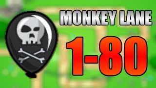 Bloons Tower Defense 5 Apopalypse Monkey Lane 180 [upl. by Maribel]