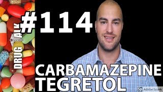 CARBAMAZEPINE TEGRETOL  PHARMACIST REVIEW  114 [upl. by Anair]