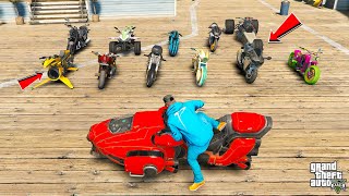 Stealing EVERY SUPER RARE BIKES in GTA 5 [upl. by Dralliw]