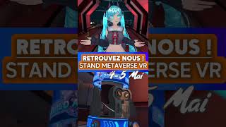 Stand VRChat 2024vrchat frenchvr metaverse [upl. by Lemuel6]