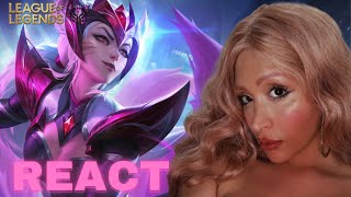 React Rework Visual Ahri  League Of Legends  Live Completa 08012023 [upl. by Bozuwa711]