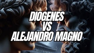 Diogenes y Alejandro Magno  el encuentro diógenes alejandromagno [upl. by Lyndell]