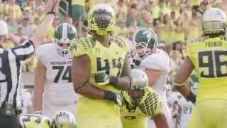 College Highlights of 49ers DL DeForest Buckner [upl. by Nessnaj]