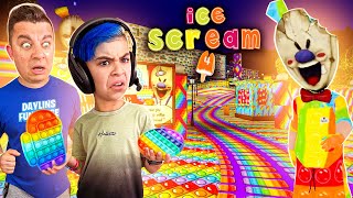 ROD HAS A POP IT FACTORY NOW Ice Scream 4 POP IT Mod [upl. by Andromeda189]