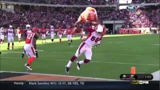 Jerome Simpson Front Flip Touchdown [upl. by Oiliruam]