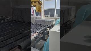 Polystyrene concrete block making machine [upl. by Ahsienod13]