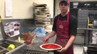 How to make a Papa Johns Pizza [upl. by Llenil587]