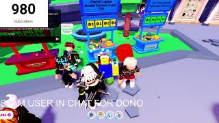 LIVE PLS DONATE  DONATING TO EVERY VIEWER D roblox live plsdonate [upl. by Schick]