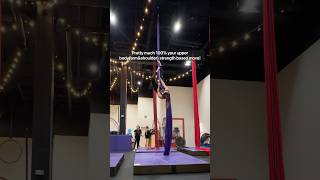 Aerial Silks  Spider climb [upl. by Atinid]