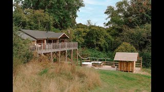 Middle Lypiatt Glamping  Canopy amp Stars  Safari tent in Gloucestershire [upl. by Annazor]