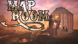 Conan Exiles Map Room Build Guide Blood and Sand DLC [upl. by Cherlyn]