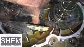 ATC400 transfer case chain hv086  Замена цепи в раздатке BMW X3 [upl. by Trant]