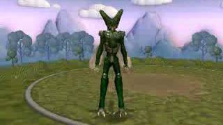 Imperfect Cell from DBZ creature in Spore [upl. by Malina470]