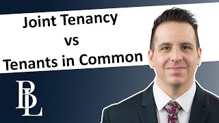 Joint Tenancy vs Tenants in Common  Estate Planning Shorts [upl. by Earized]