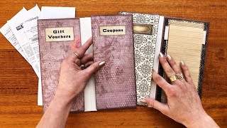 Easy DIY ReceiptCoupon Organizer  Tutorial [upl. by Rebecca581]