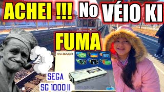 NO VÉIO KI FUMA ACHEI UM SEGA SG1000 II  CAÇADA GAMER NO JAPÃO  JUNK  HARDOFF [upl. by Ayouqes]