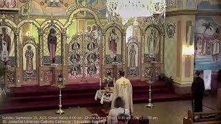 Sunday September 29 2024 Great Matins 800 am Divine Liturgy Eng 930 am Ukr 1100 am [upl. by Lecram]