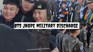 BTS Jhope military Discharge D1❤️btsjhopehobibtsjungkookbtsarmy [upl. by Nahtam]