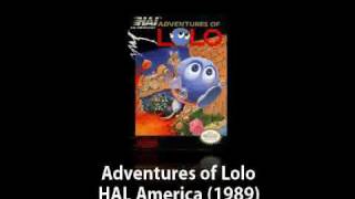 NES  Adventures of Lolo Music [upl. by Cass463]