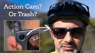 Could Sunglasses Replace your GoPro Mountain Biker Tests RayBan Meta Smart Glasses [upl. by Cesar]