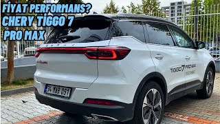 FİYAT PERFORMANS YENİ CHERY TİGGO 7 PRO MAX EXCEPTİONAL İNCELEME  OTOBAN POV SÜRÜŞ [upl. by Ahsad987]