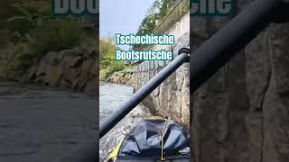 Bootsrutsche in Tschechien bei Loket [upl. by Erdnuaed]