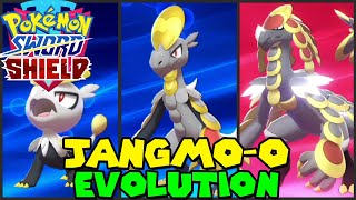 Evolving JANGMOO to KOMMOO in Pokemon Sword amp Shield [upl. by Kalam]