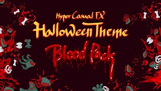 Unity Game FX  Hyper Casual FX  Halloween Theme  Blood Pack [upl. by Nnael477]