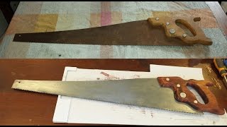 Disston Handsaw Restoration  Staining the Handle [upl. by Ridan]