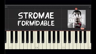 Stromae  Formidable  Piano Tutorial by Amadeus Synthesia [upl. by Atthia]