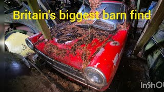 Britains Biggest Barn find  barnfinds [upl. by Ahern]