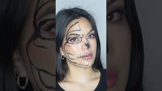 Calavera MakeUp 💀 halloweencostume makeup 31daysofhalloweenmakeup halloweenmakeuplook [upl. by Ahsekram900]