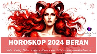 Horoskop Beran 2024  Roční Horoskopy pro znamení Beran od věštkyně  HoroskopTarotcz 2024 [upl. by Seabury376]