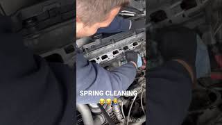 BMW M54 cleaning😁 bmw m54 x5 mechanic [upl. by Huggins671]