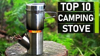 Top 10 Best Wood Burning Stove for Camping amp Backpacking [upl. by Urson732]