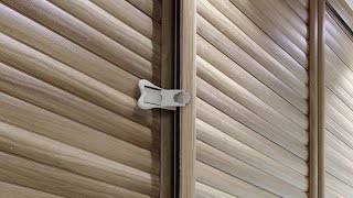 Sure Basics Sliding Door Lock [upl. by Howzell]