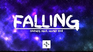 Diviners  Falling feat Harley Bird  Lyrics Video [upl. by Nolyarb]