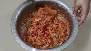 prawn fry recipe jhinga fry karne ka simple tarika [upl. by Mcdade510]