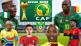 Best Players To Watch in Afcon 2025 And All Qualifiers Teams [upl. by Mimajneb]