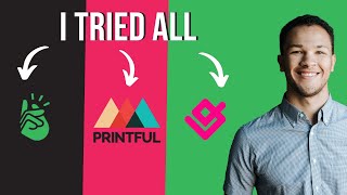 Printify vs Printful vs Gelato  Which Is Better [upl. by Khanna296]