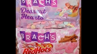 Brach’s Conversation Hearts Red Hots amp Dessert Hearts Review [upl. by Ashwin]