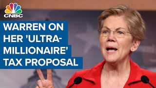 Sen Elizabeth Warren explains her UltraMillionaire tax proposal [upl. by Marketa82]