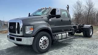 2023 Ford F750 MultiLift Crane Truck 67L PowerStroke Diesel Review [upl. by Reiner]