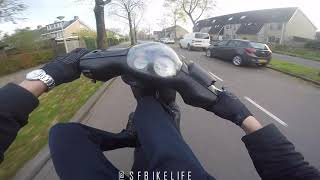 FIRST STREET RIDE ON THE PIAGGIO ZIP 70CC [upl. by Huppert]