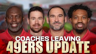 49ers update Why SF losing assistants Anthony Lynn Darryl Tapp Klint Kubiak is bigpicture good [upl. by Dorella]