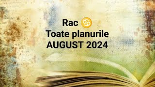 Rac ♋ August 2024  Vin banii 💸 Schimbări în planul iubirii  decizii ♥️🔥 [upl. by Erastes634]