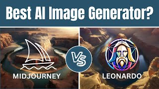 Midjourney vs Leonardo AI Battle of the Image Generators [upl. by Atihana229]