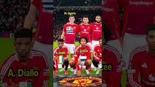 Manchester United Squad 202425  Nations 🌎 manchesterunited shorts football [upl. by Enavi]