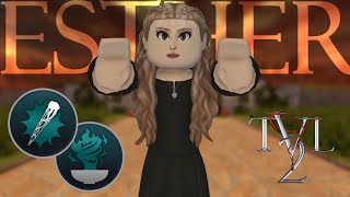 OFFICIAL ESTHER SHOWCASE  The Vampire Legacies 2  ROBLOX [upl. by Ecirtap977]