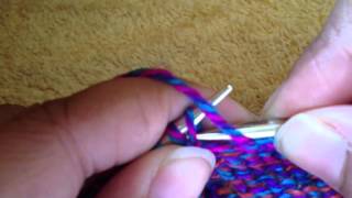 Backward amp Forward Loop Increases In Knitting [upl. by Einohpets]